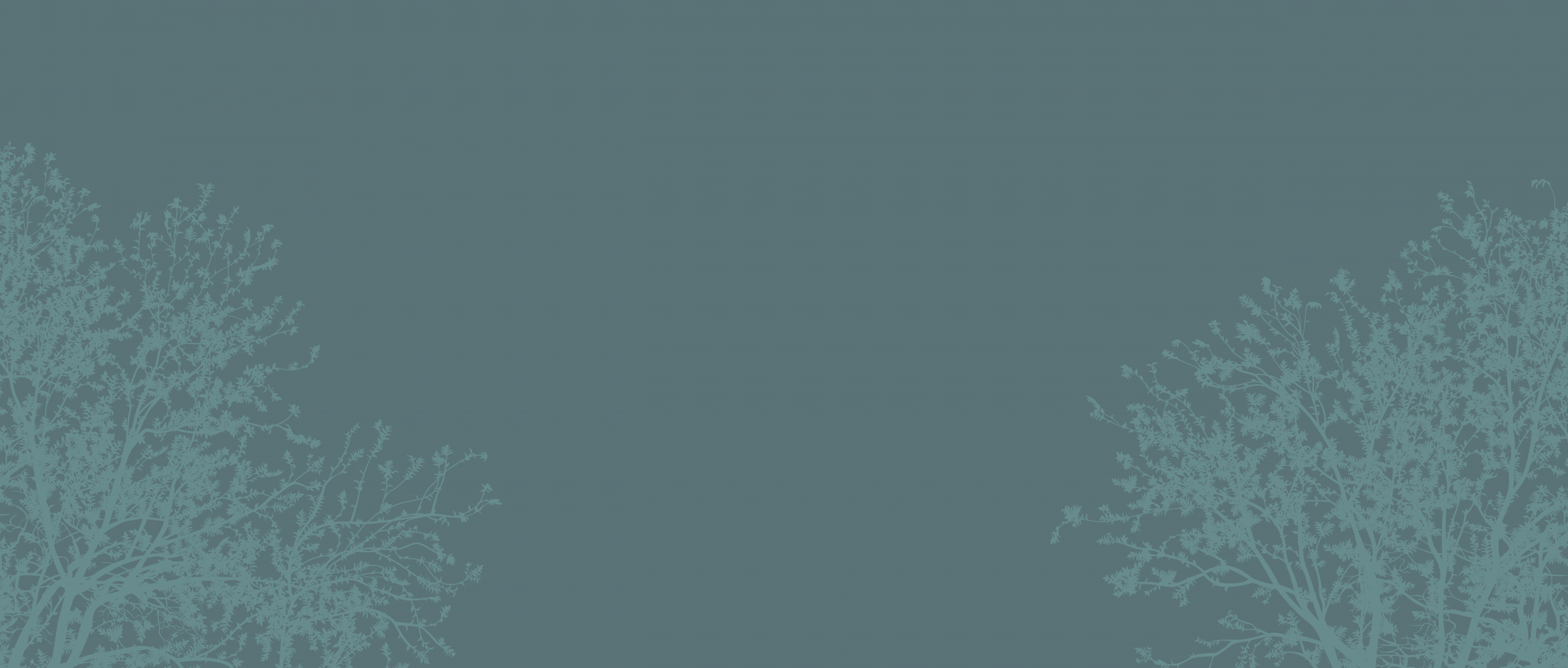 Blue tree silhouette on textured background